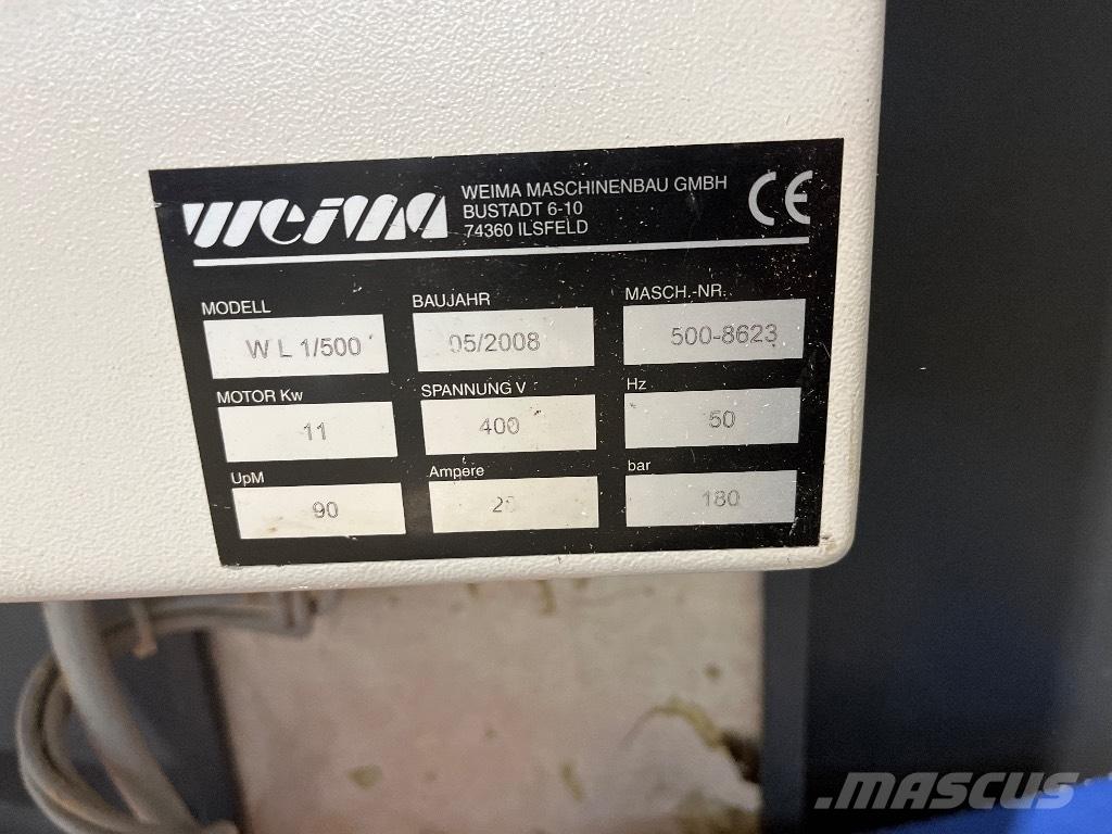 Weima WL 1/500 Szitáló / Rostáló gépek