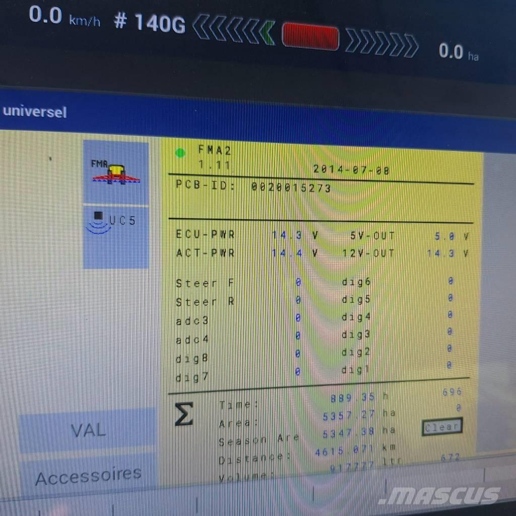 Vicon IXTER B 18 Rögzített trágyaszórók
