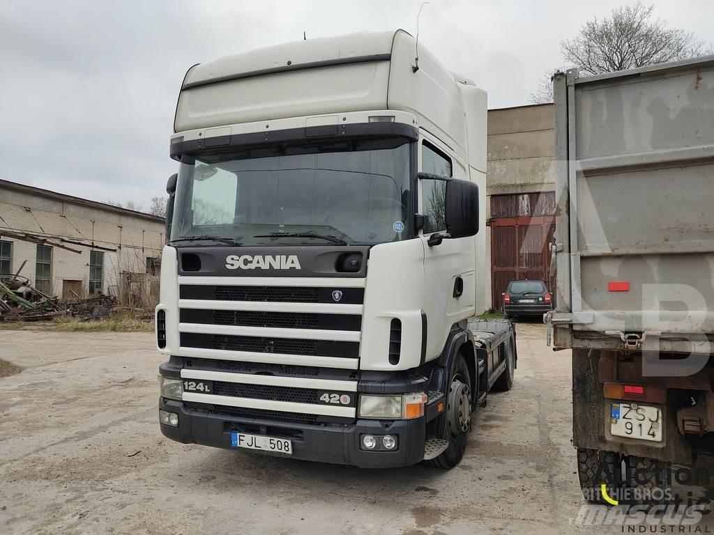 Scania R 124 LA Nyergesvontatók