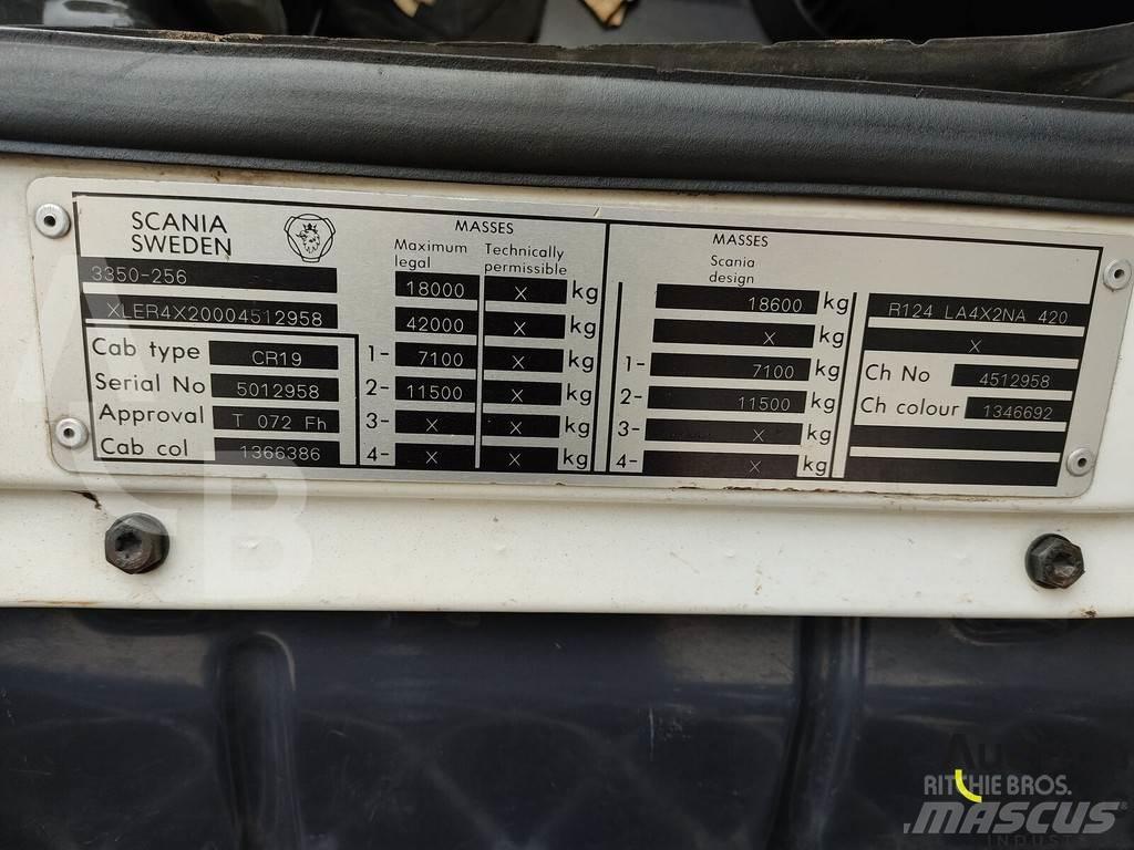 Scania R 124 LA Nyergesvontatók
