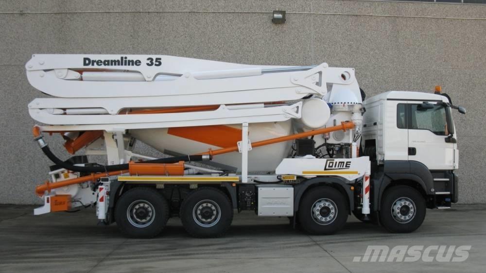 Mercedes-Benz Arocs Betonkeverők/Betonpumpák
