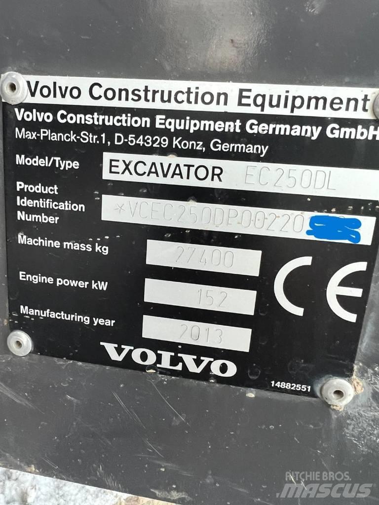 Volvo EC 250 D L Lánctalpas kotrók