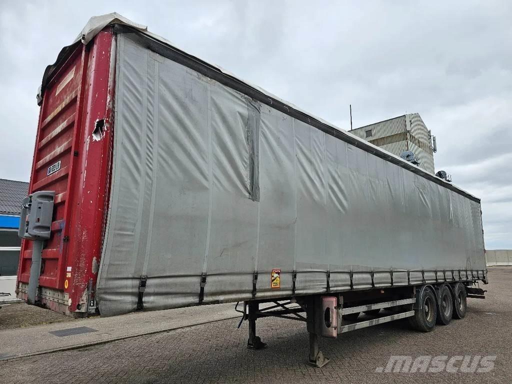 Fruehauf SMB - DISC Elhúzható ponyvás félpótkocsik
