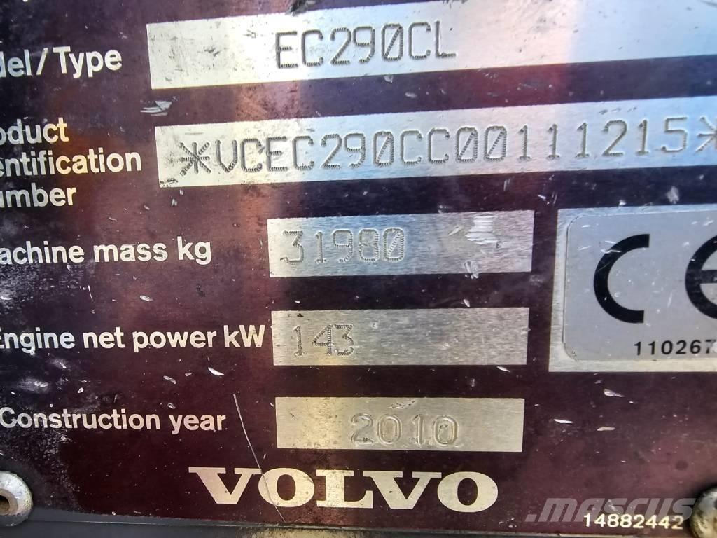 Volvo EC 290 C L Lánctalpas kotrók