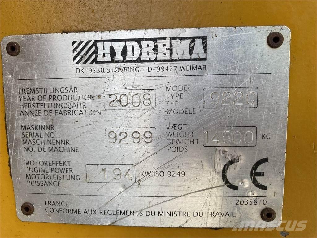 Hydrema 922C Mezei dömperek
