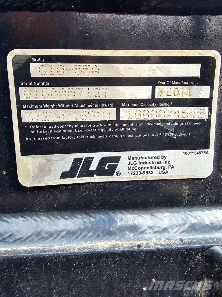 JLG G 10-55 A Teleszkópos rakodók