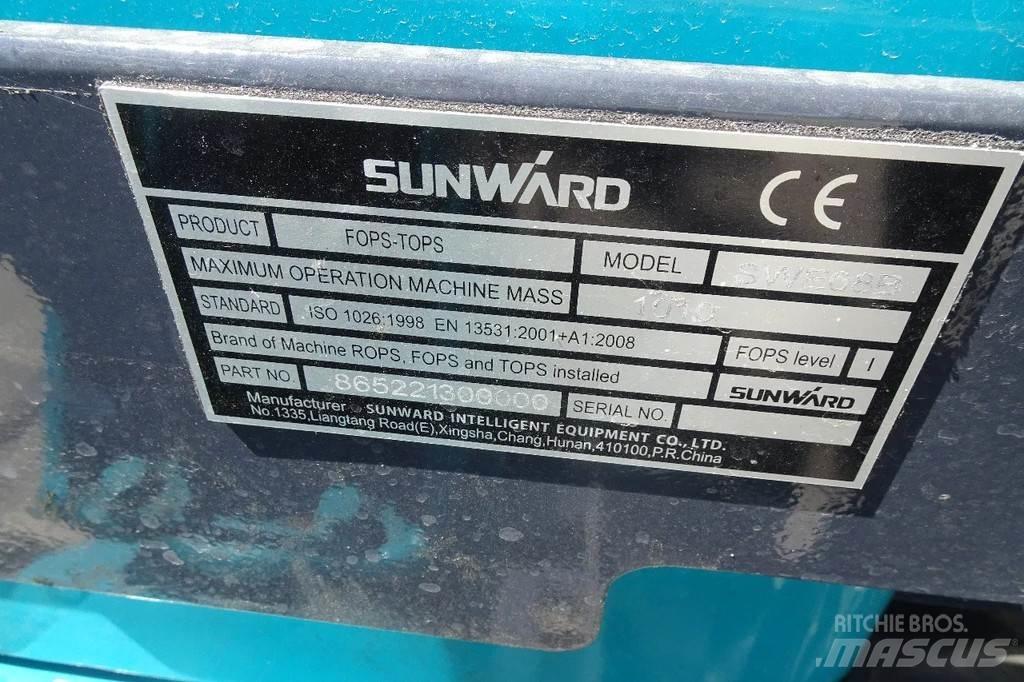 Sunward SWE08B Lánctalpas kotrók