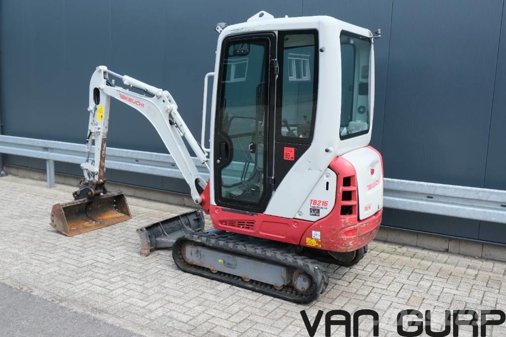 Takeuchi TB216 | 2018 Mini kotrók < 7t