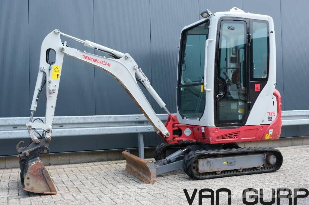 Takeuchi TB216 | 2018 Mini kotrók < 7t