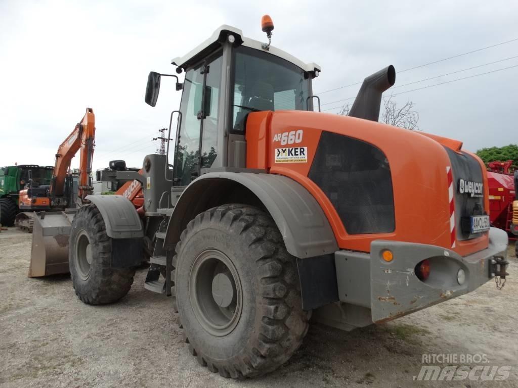 Weycor AR 660 Gumikerekes homlokrakodók