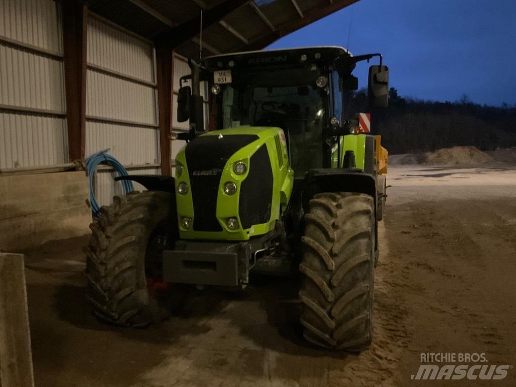 CLAAS ARION 650 cis + Traktorok