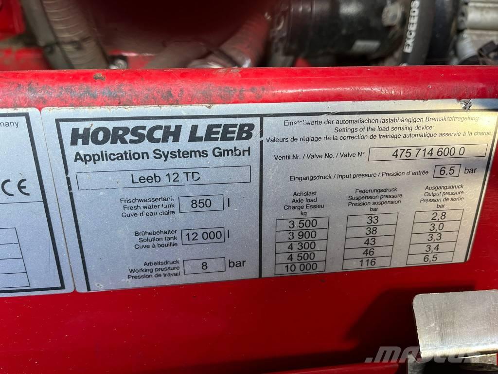 Horsch Leeb 12 TD Vontatott trágyaszórók