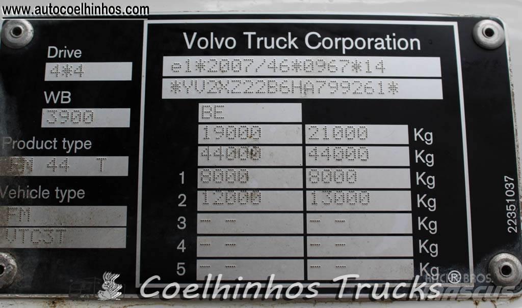 Volvo FMX 410  4x4 Nyergesvontatók