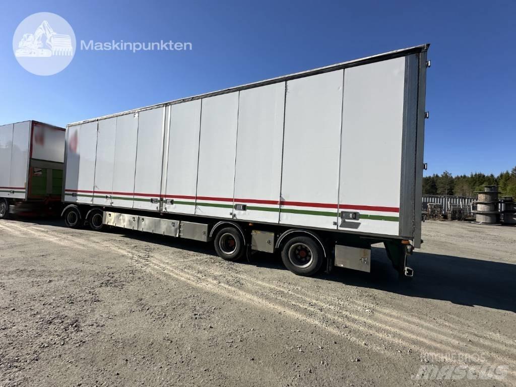 NTM UTP-39L-4 Dobozos pótkocsik