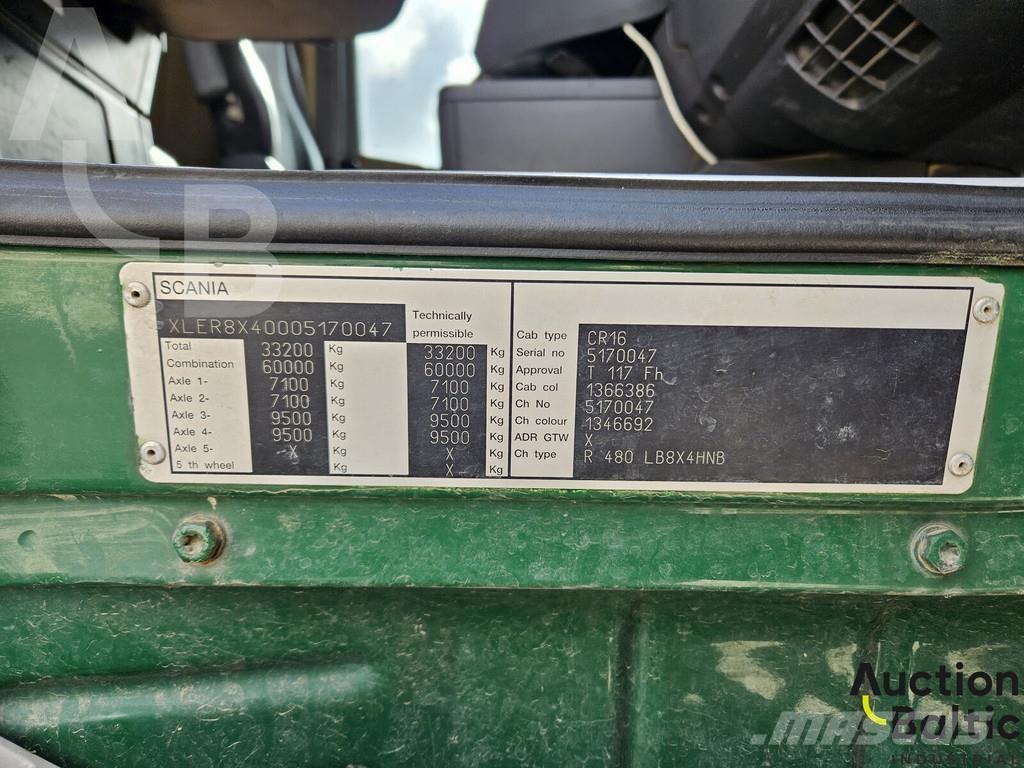 Scania R 480 Billenő teherautók