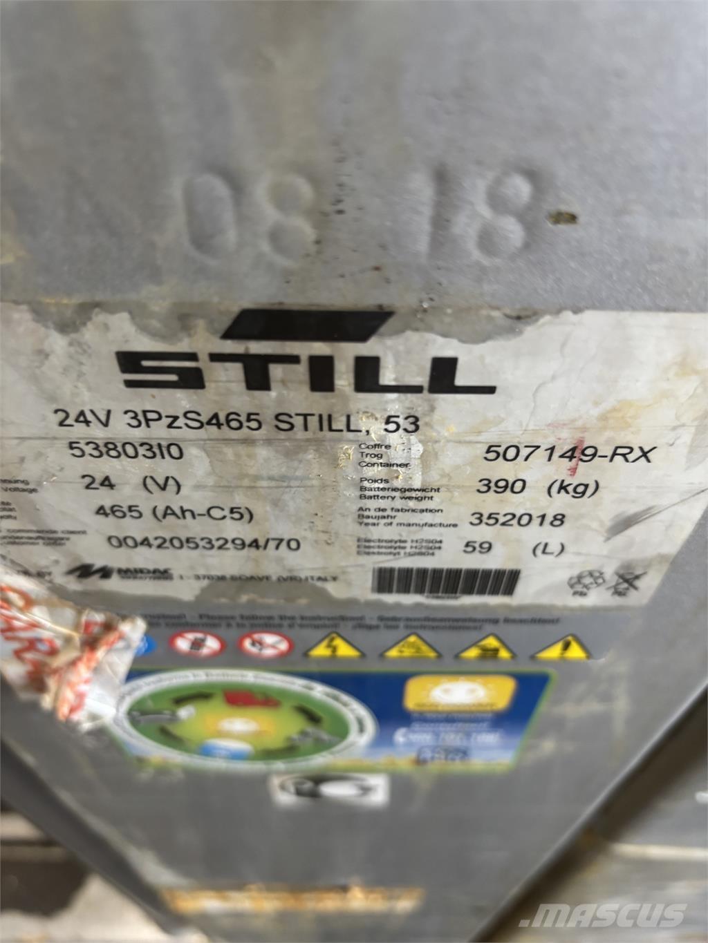 Still OPX 20 Komissiózó alacsony emelésű targonca