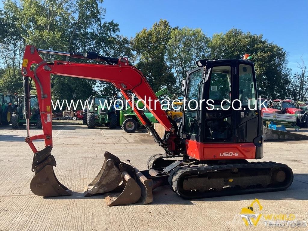 Kubota U 50-5 Mini kotrók < 7t