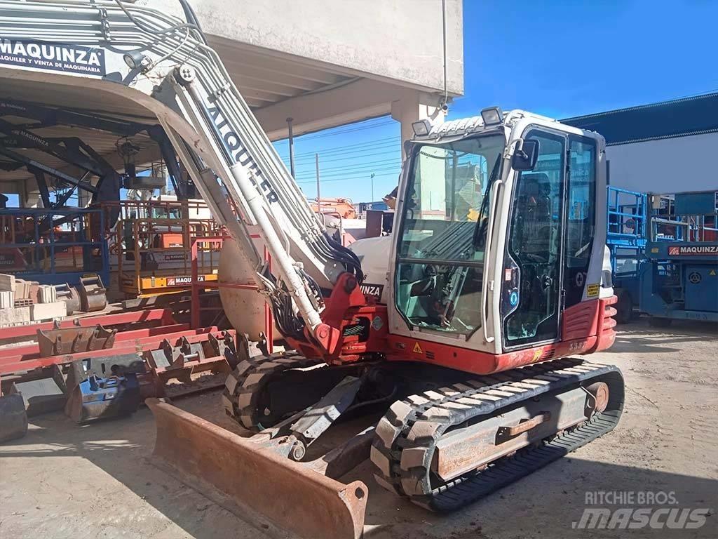 Takeuchi TB290 Mini kotrók < 7t