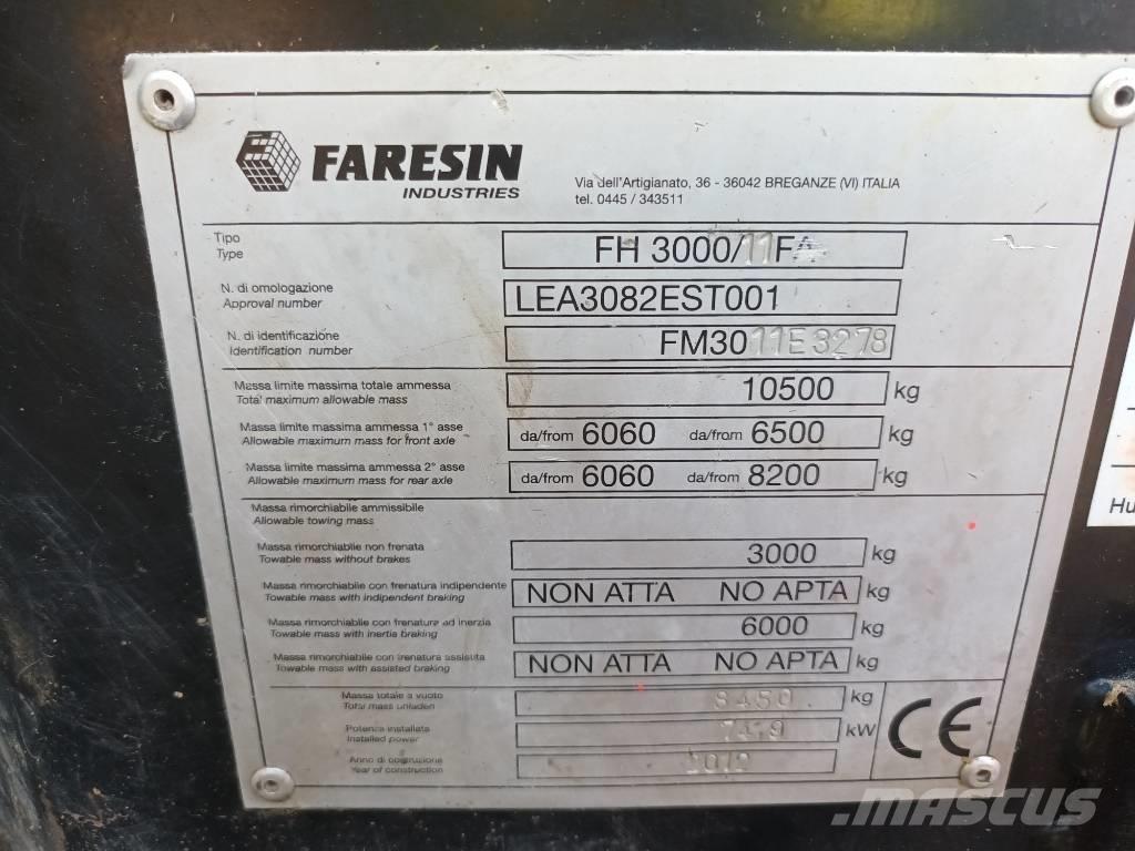 Faresin 11.30 Teleszkópos rakodók