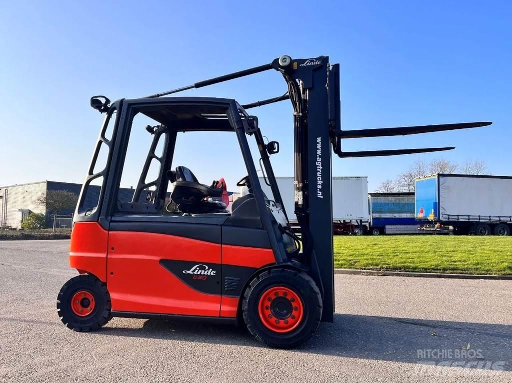 Linde E50HL-01 Elektromos targoncák