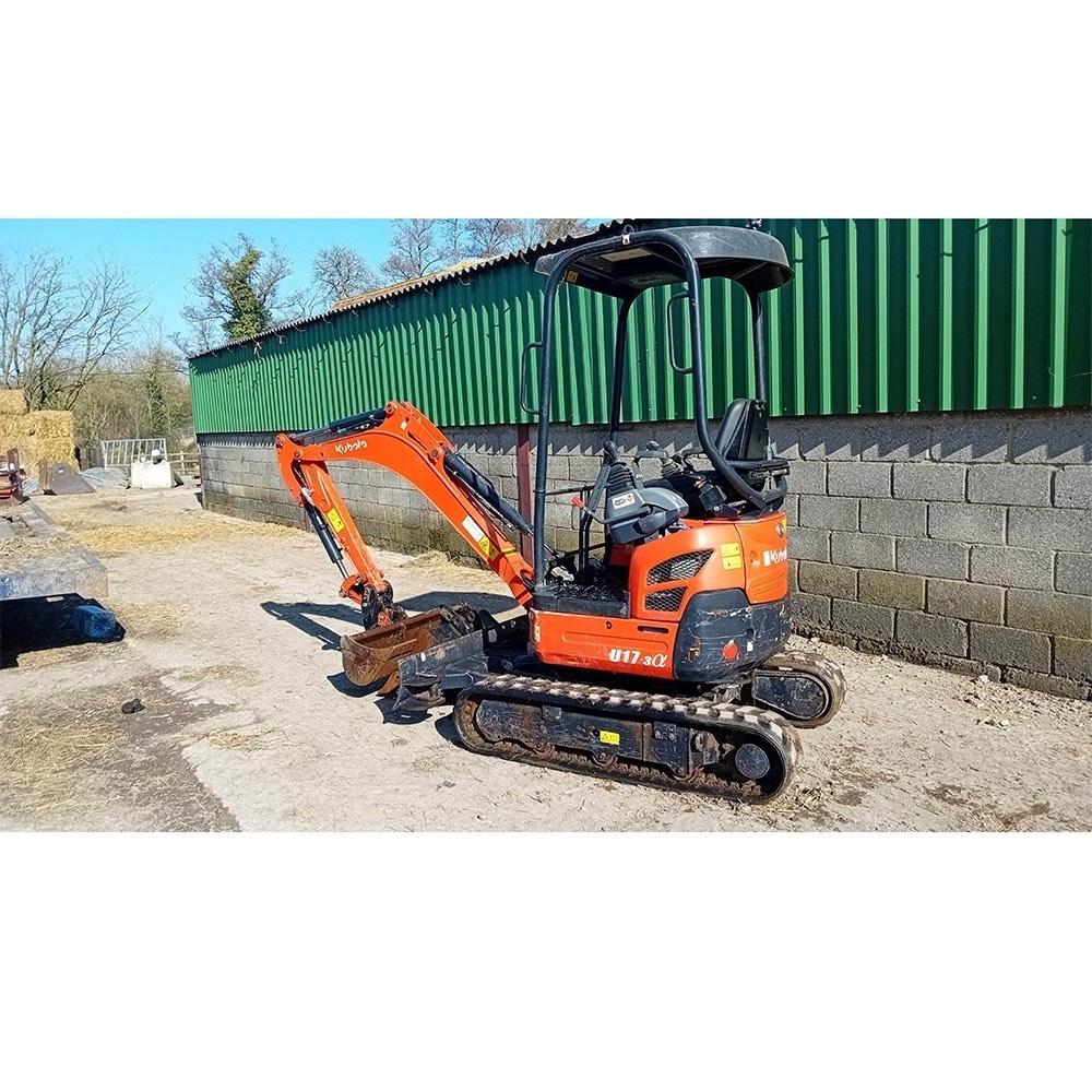 Kubota U17-3a Mini kotrók < 7t