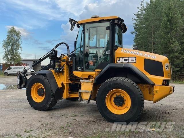 JCB 413K Gumikerekes homlokrakodók