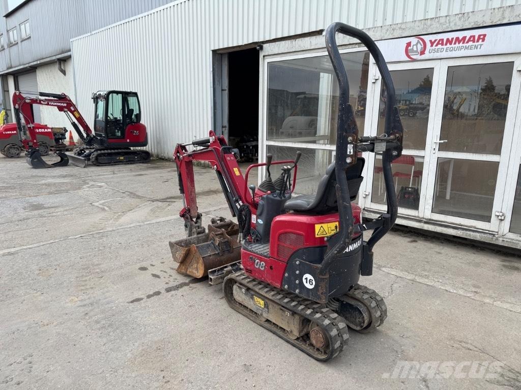 Yanmar SV08 (1D477) Mini kotrók < 7t