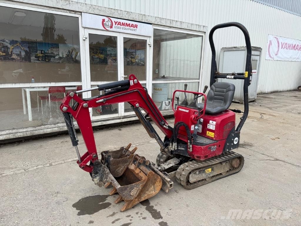 Yanmar SV08 (1D477) Mini kotrók < 7t