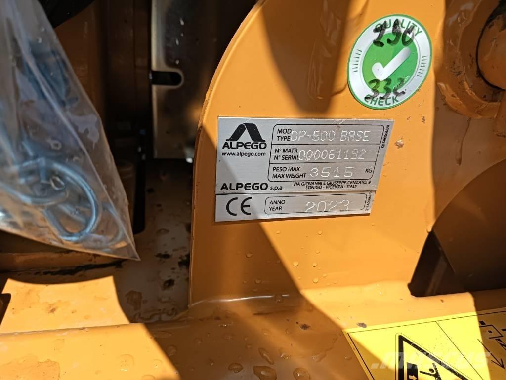 Alpego DP 500 Kardánhajtású ekék és Forgó-boronák