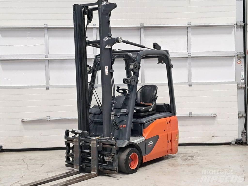 Linde E18-02 Elektromos targoncák