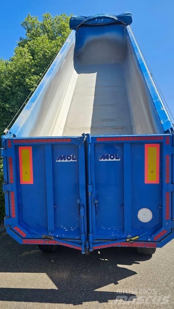 MOL KO225 Steel / Alu Billenő félpótkocsik