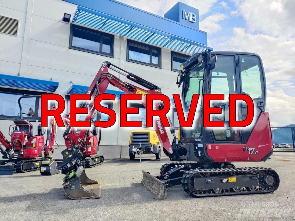 Yanmar SV17-VT Mini kotrók < 7t