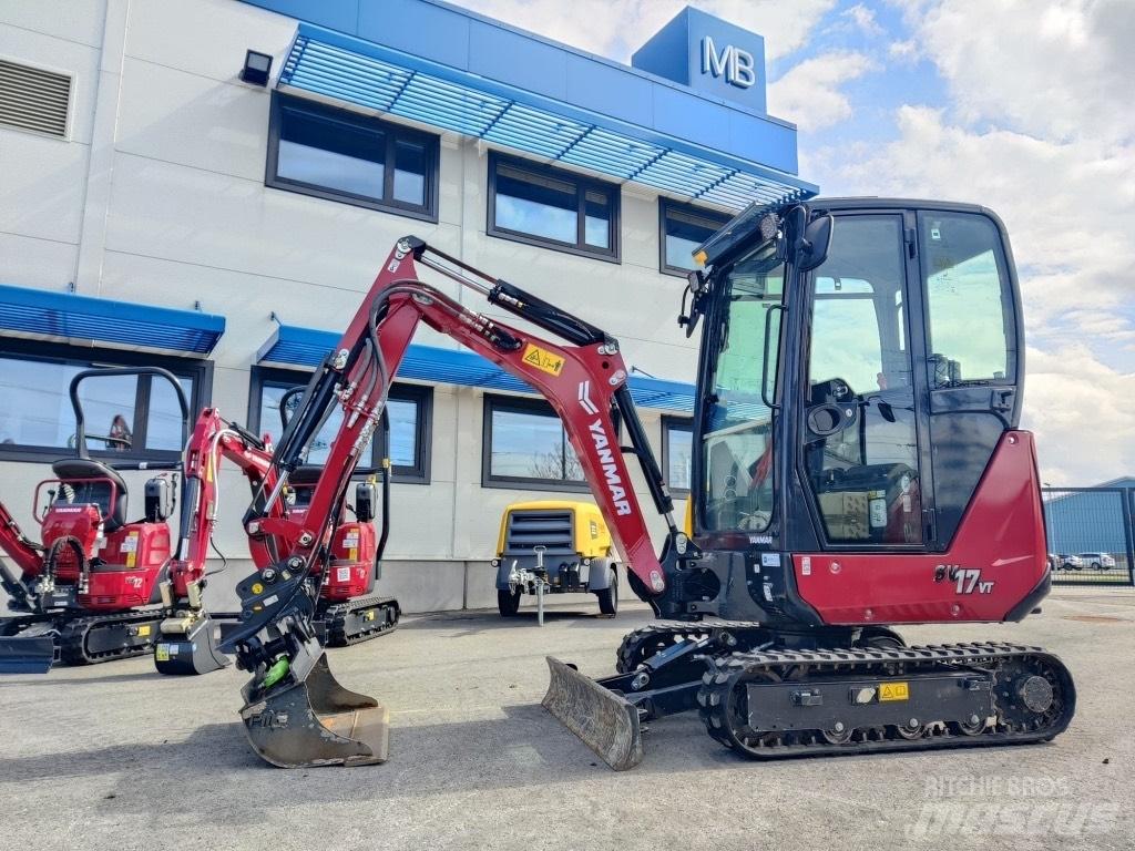 Yanmar SV17-VT Mini kotrók < 7t