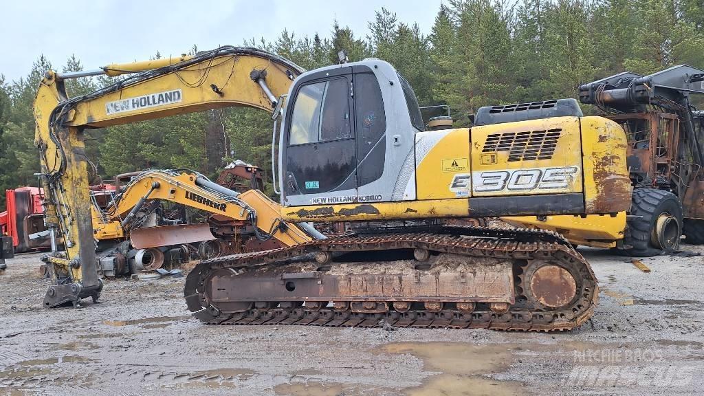 New Holland E 305 Lánctalpas kotrók