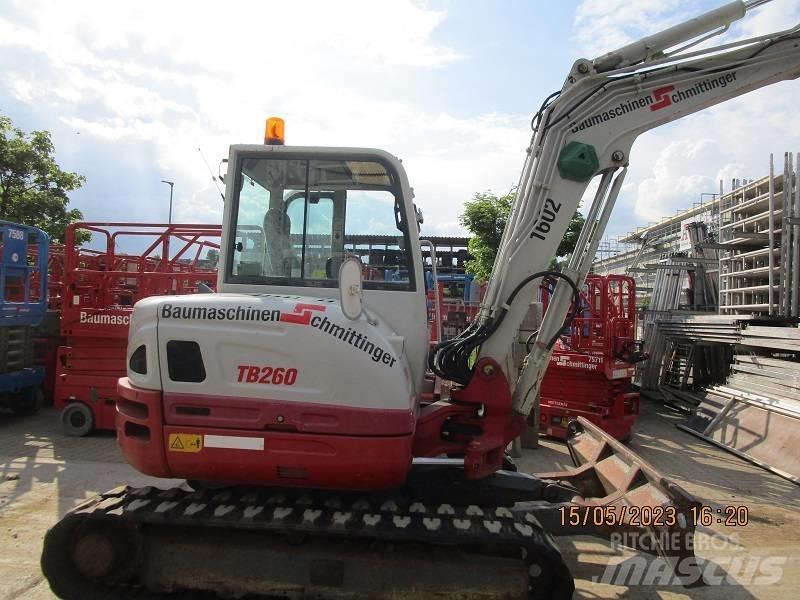 Takeuchi TB260 Mini kotrók < 7t