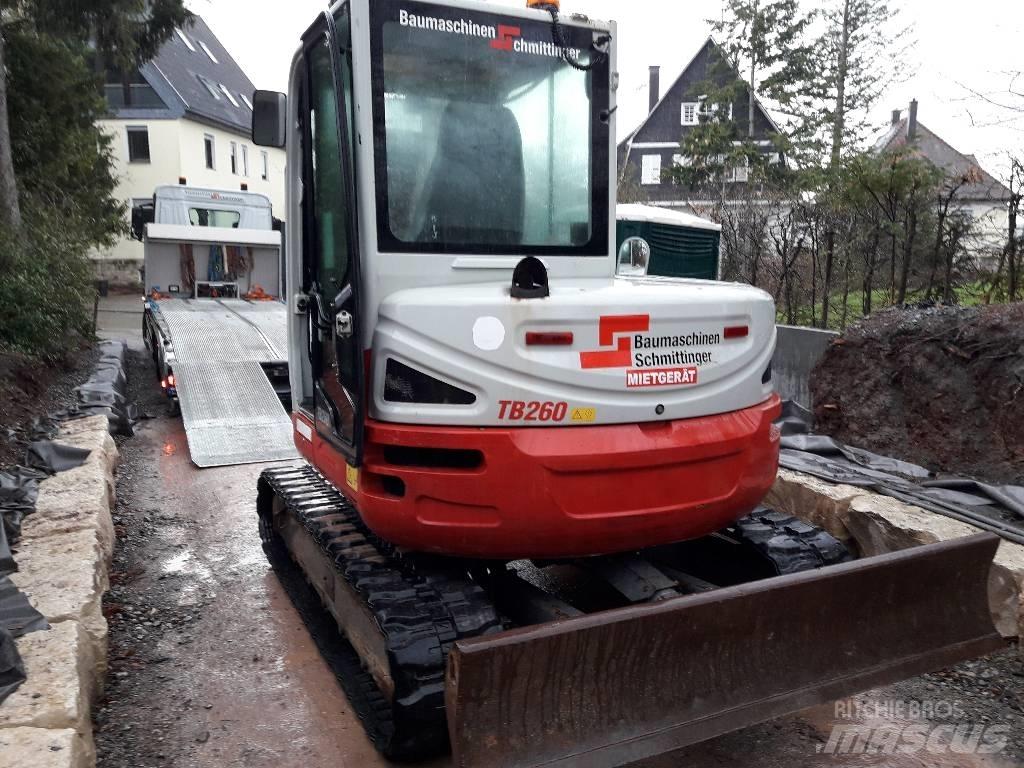 Takeuchi TB260 Mini kotrók < 7t