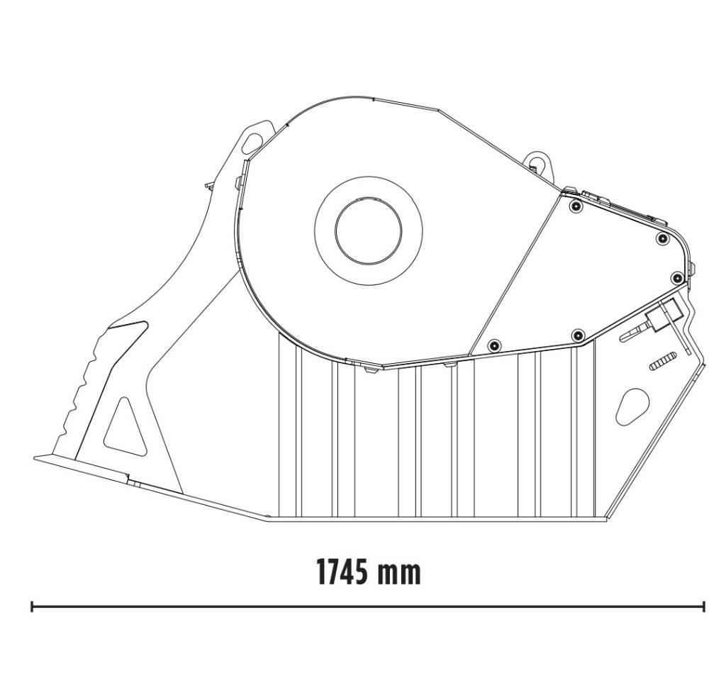 MB Crusher BF60.1 S4 Építőipari Törőgépek