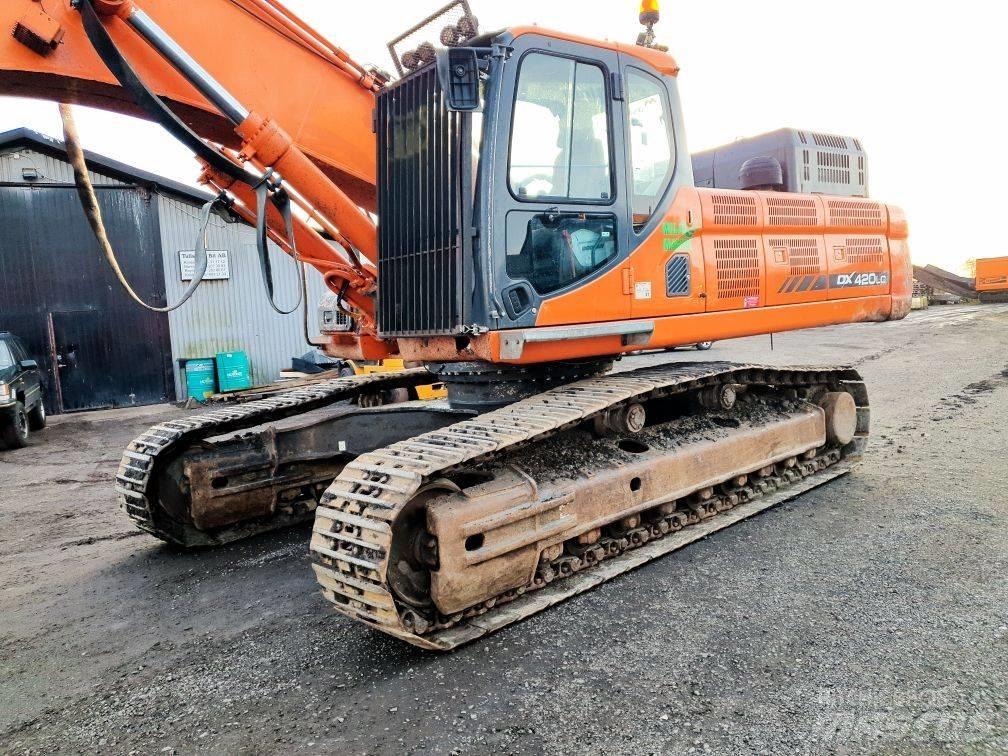 Doosan DX 420 LC-3 Lánctalpas kotrók