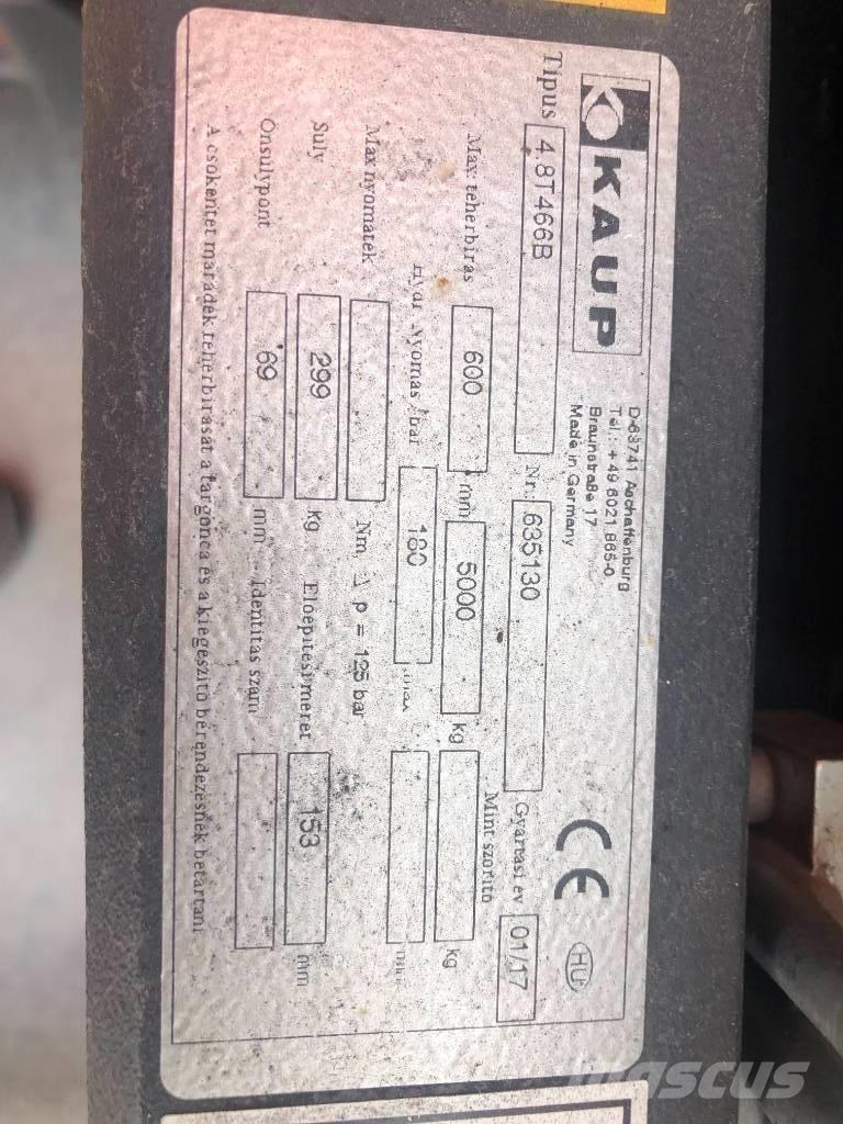 Linde E 50/600 HL Elektromos targoncák