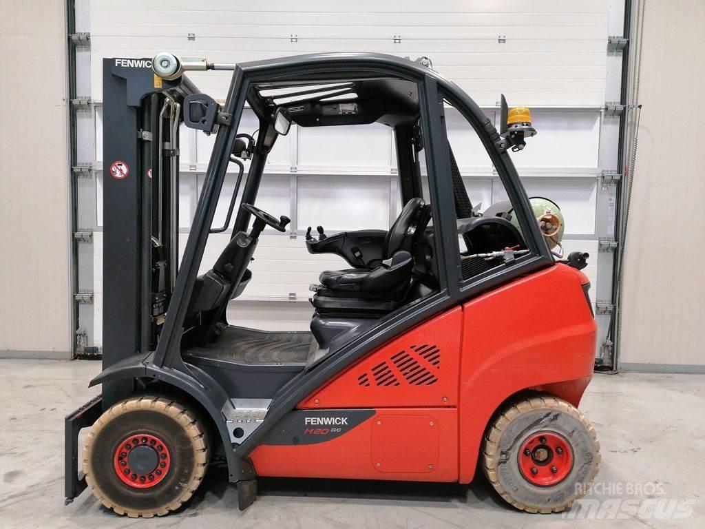 Linde H20T-02/600 Gázüzemű targoncák