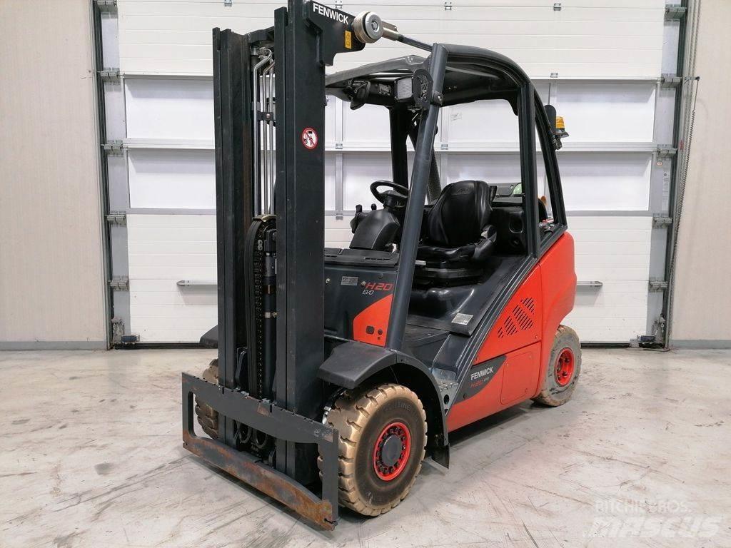 Linde H20T-02/600 Gázüzemű targoncák