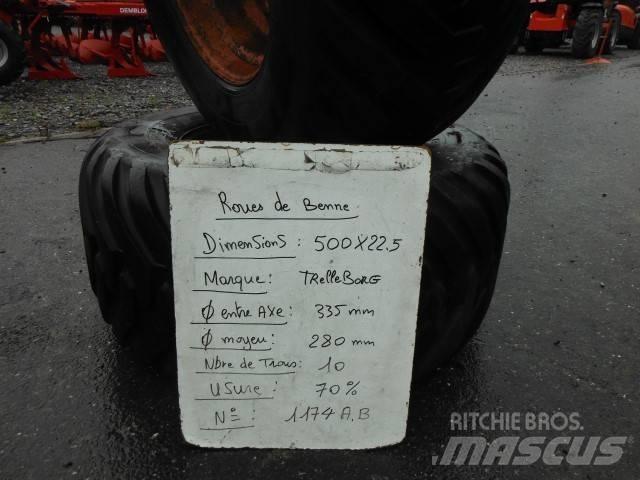 Trelleborg 500/22.5 Gumiabroncsok, kerekek és felnik
