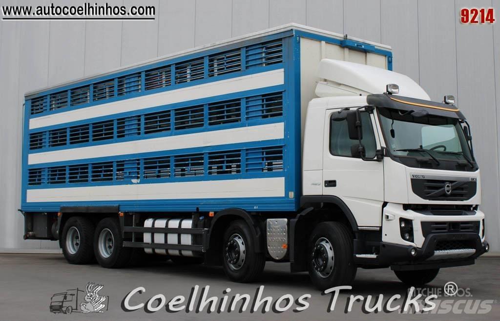 Volvo FMX 420 Állatszállító teherautók