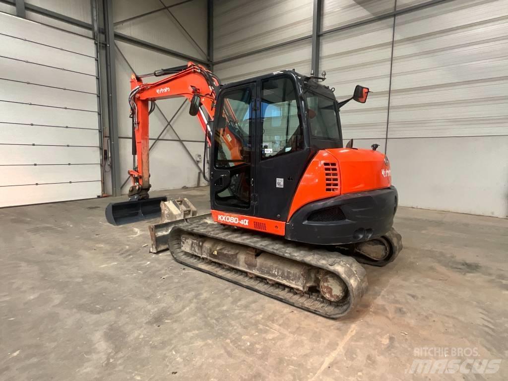 Kubota KX 080-4 A Közepes (midi) kotrók 7 t - 12 t