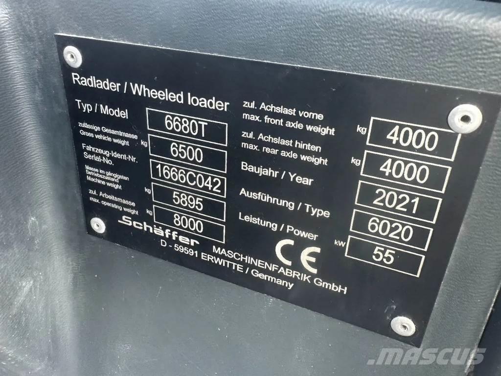 Schäffer 6080T Teleszkópos gumikerekes rakodók