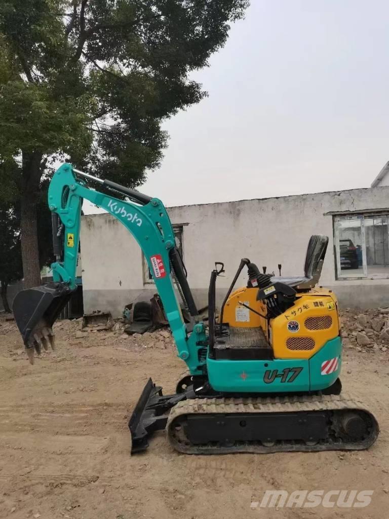 Kubota U17 Mini kotrók < 7t
