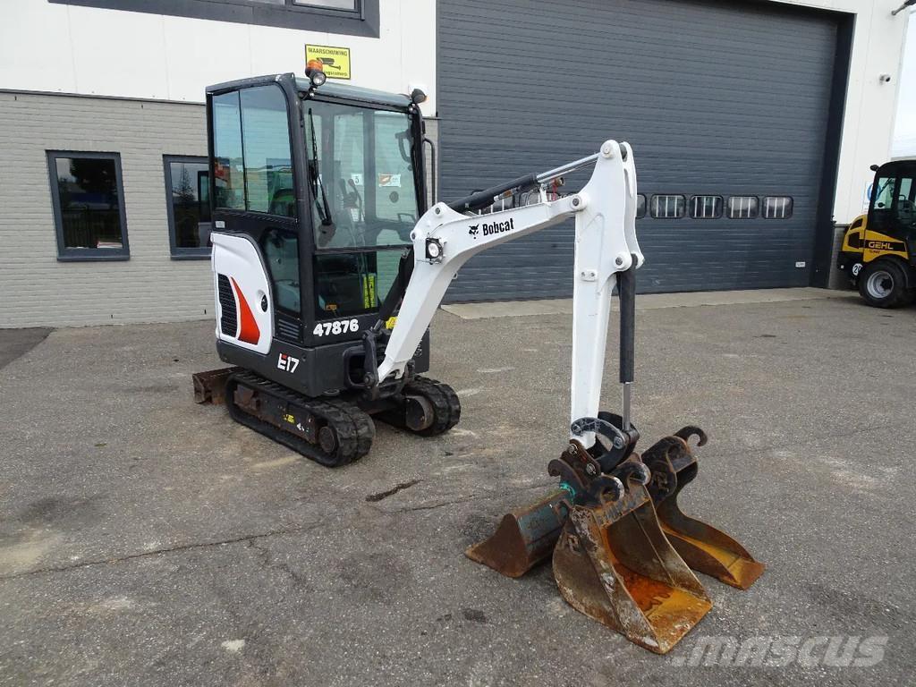Bobcat E17 Mini kotrók < 7t
