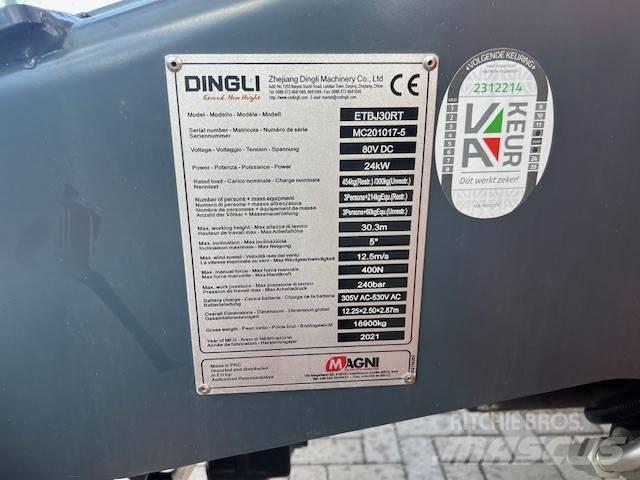 Magni ETBJ 30 RT Teleszkópos emelők