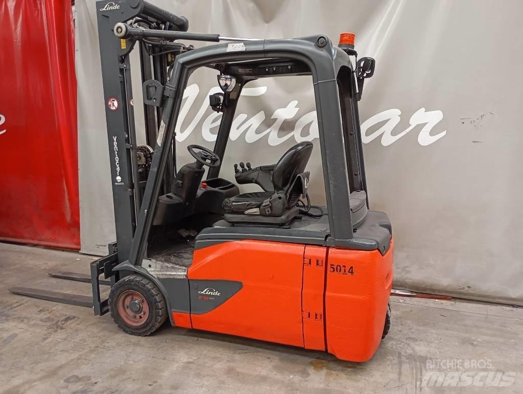 Linde E 16 Elektromos targoncák