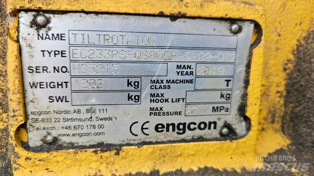 Engcon EC233PS Forgatók-Építőipar